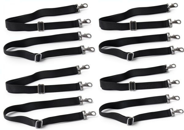Horse Blanket Straps Adjustable Elastic Swivel Snaps AJ Tack-5