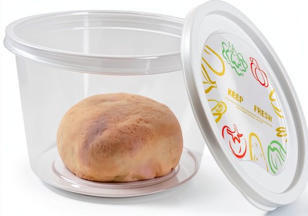 Pujito Dough Proofing Box Air Tight Plastic Pizza Storage-2