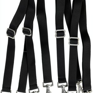 Horse Blanket Straps Adjustable Elastic Swivel Snaps AJ Tack-0