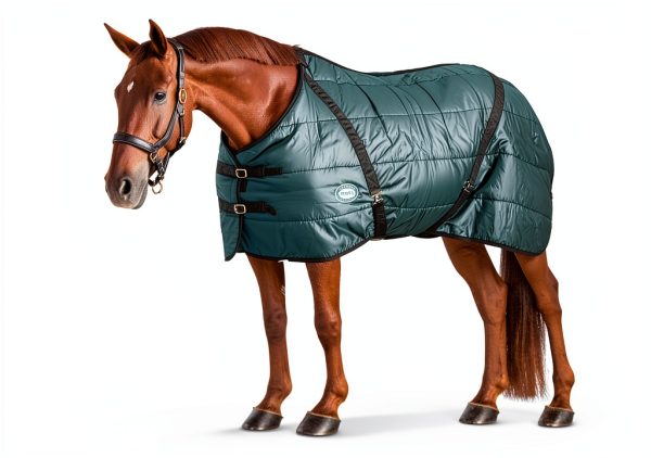 Country Pride Horse Blanket Fleece Nylon Adjustable Winter-3