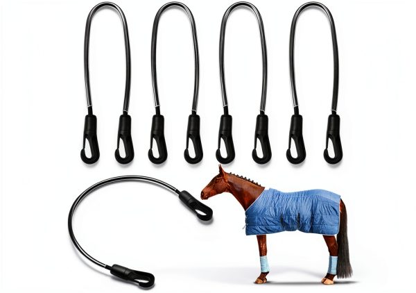Vincreem Horse Blanket Straps Replacement PP Material-0