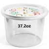 Pujito Dough Proofing Box Air Tight Plastic Pizza Storage-1