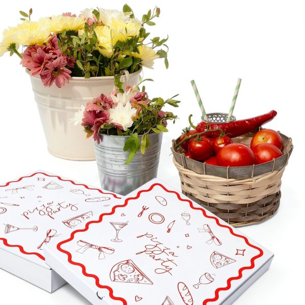 Affrolling Martini Pizza Boxes Corrugated Board Party-3