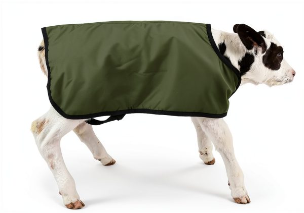 Calf Jacket BetterMilk Weatherproof Insulated Farm Animal-3