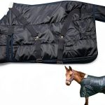 La La Pet Horse Turnout Blanket Ripstop Design Insulated-0
