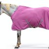 LEAFOREST Horse Fleece Blanket Adjustable Breathable Comfort-0