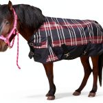 Gallopofff Mini Horse Rain Sheet Waterproof Breathable Plaid-0