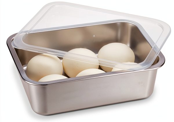 BSTKEY Pizza Dough Proofing Box Stainless Steel Stackable-0