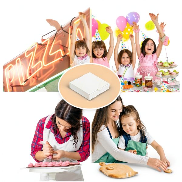 Huoshange 5x5x1 Pizza Boxes Durable Food Grade Material-4