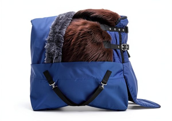 Vortexain Horse Blanket Waterproof Breathable Cotton Filled-4