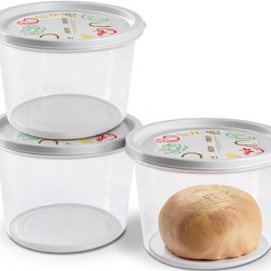Pujito Dough Proofing Box Air Tight Plastic Pizza Storage-0