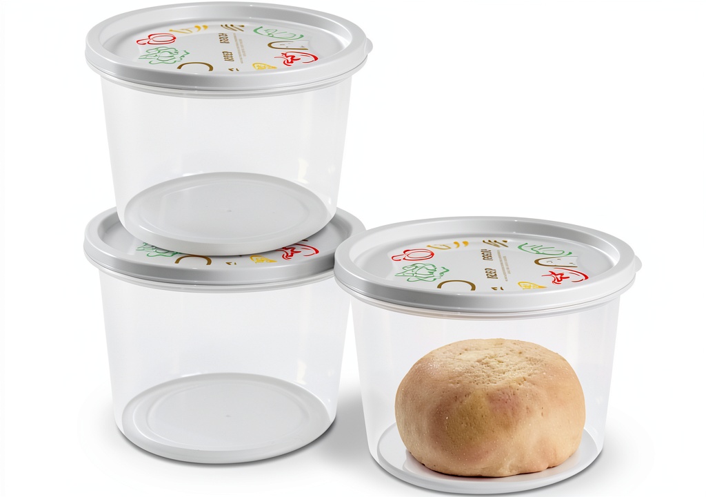 Pujito dough proofing box with lid on a kitchen counter