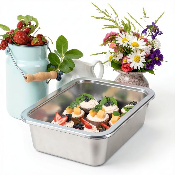 BSTKEY Pizza Dough Proofing Box Stainless Steel Stackable-7