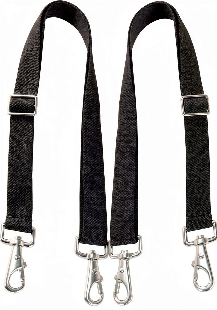Installing GAITWIN Horse Blanket Straps Heavy Duty Swivel Snap on a wooden desk