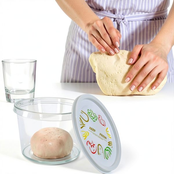 Pujito Dough Proofing Box Air Tight Plastic Pizza Storage-3