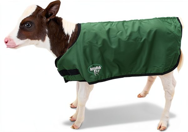 Calf Jacket BetterMilk Weatherproof Insulated Farm Animal-0