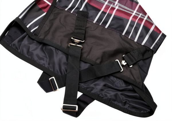 Gallopofff Mini Horse Rain Sheet Waterproof Breathable Plaid-2