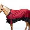 Reinsman Horse Rain Sheet Waterproof Fleece Lined 72 Wine-1
