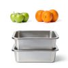 BSTKEY Pizza Dough Proofing Box Stainless Steel Stackable-6