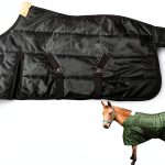 La La Pet Horse Turnout Blanket Ripstop Design Insulated-0