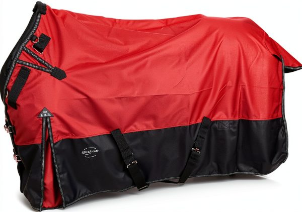 Reinsman Horse Rain Sheet Waterproof Fleece Lined 72 Wine-0