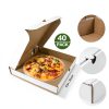 Pizza Boxes by Seuqhck Durable Kraft Cardboard-1