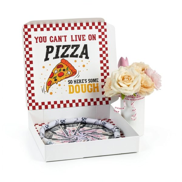 LanXinUS Birthday Pizza Box Cardboard 10x10x2in-3