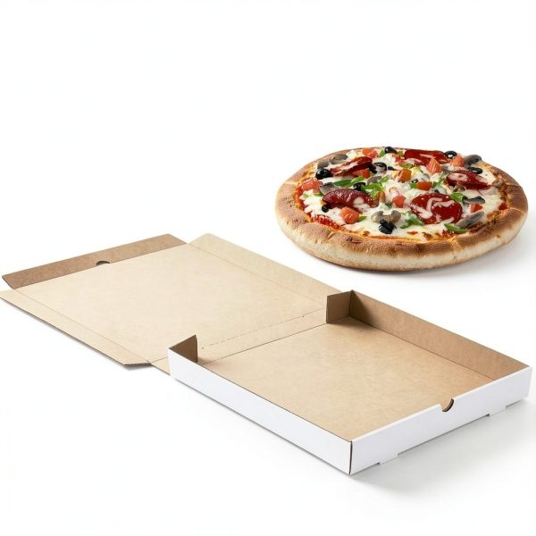 Huoshange 10-Pack Pizza Box Set Sturdy Rectangular-2