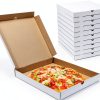 Huoshange 10-Pack Pizza Box Set Sturdy Rectangular-0