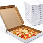 Huoshange 10-Pack Pizza Box Set Sturdy Rectangular-0