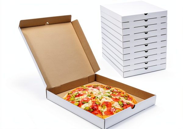 Huoshange 10-Pack Pizza Box Set Sturdy Rectangular-0