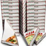 Triangular Pizza Boxes Covzoe 100 Pack Grease-0