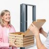 Pizza Boxes Fullhawl Kraft Corrugated 14x14 Brown-3