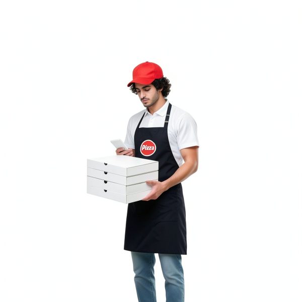 Pizza Boxes by Seuqhck Durable Kraft Cardboard-5