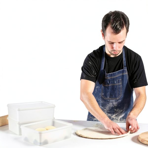 Pizza Proofing Box OGANAZI Small Lidded Storage-2