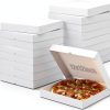 Tosstuki 12x12 White Cardboard Pizza Box 40 Pack Sturdy Disposable-0