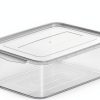 Knifefish Transparent Plastic Storage Box 14L-1