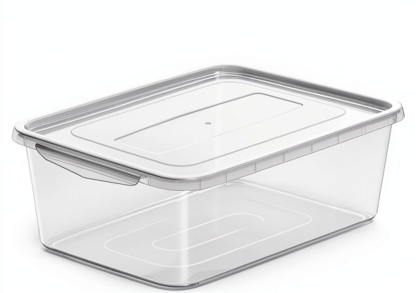 Knifefish Transparent Plastic Storage Box 14L-1
