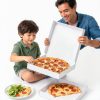 Tosstuki 12x12 White Cardboard Pizza Box 40 Pack Sturdy Disposable-4