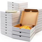 Pizza Boxes by Seuqhck Durable Kraft Cardboard-0