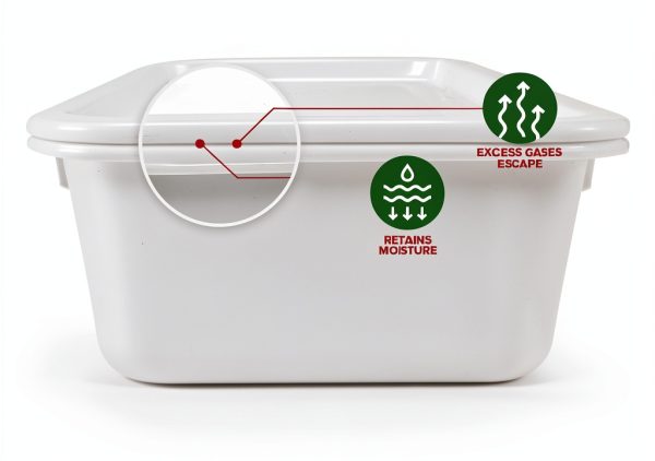 ProBake Pizza Dough Proofing Box 2-Pack 17x13x3.25in BPA-Free-2
