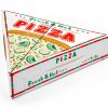 Triangular Pizza Boxes Covzoe 100 Pack Grease-1