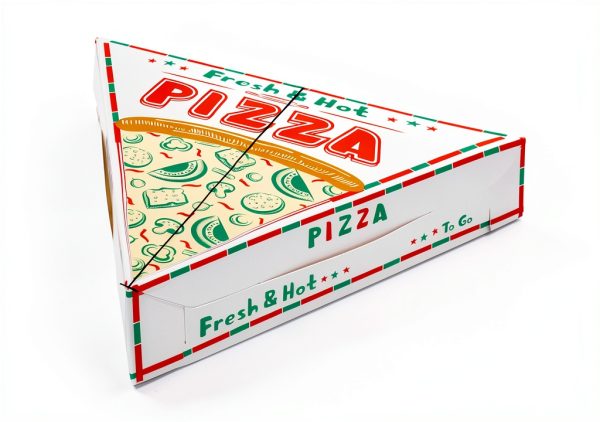 Triangular Pizza Boxes Covzoe 100 Pack Grease-1