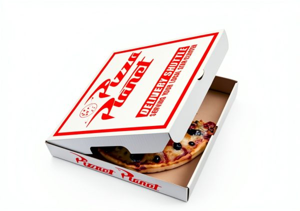 ZzaBox Pizza Box 14x14x2 Lightweight Rectangular-3