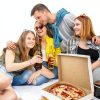 Pizza Box MT Products Ultra Thin White Square Box 12x12x1.9 Inch Pack-6