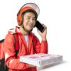 MT Products 12x12x2 White-Red Pizza Boxes Durable Clay Coated-3