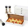 AmazingSpark Corrugated Pizza Boxes 14x7x1.5in 50 Pack Sturdy-1