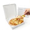 KEEPARTY Mini White Pizza Boxes 30 Pack Portable Paper 5.1x5.1in-2