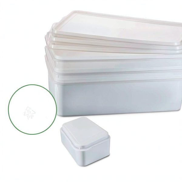 OGANAZI Pizza Proofing Box Large Lidded 14.3x9.7x4.4in-7