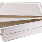Pizza Proofing Box 2-Pack Stackable BPA Free 17x13x3.5in ChefPro-0